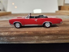 2005 Greenlight 1967 Pontiac GTO Red Convertible SCALE 1:64 "Loose"