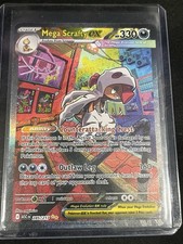 Mega Scrafty ex 285/217 SIR Special Illustration Rare Pokemon Ascended Heroes NM on eBay