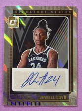 Jewell Loyd 2025 Panini Donruss WNBA SIGNATURE SERIES LAVA PARALLEL AUTO ACES
