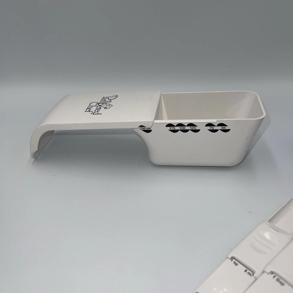 Pampered Chef Adjustable Measuring Cup, Teaspoon & Tablespoon Set of 3 - Image 2 of 4