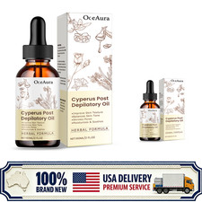 Natural Cyperus Rotundus Oil for Hair Removal Reducing Body Hair Growth 60ml US