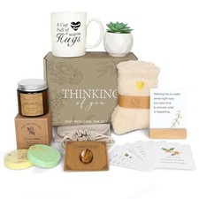 Sympathy Gift Baskets - Care Package Get Well Soon Gifts for Women, Thinking