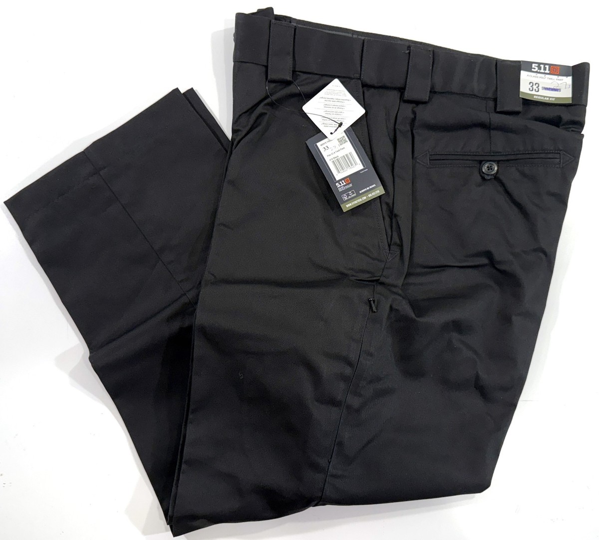 えるモゥさん専用 NWT MENS 33x27 5.11 TACTICAL TWILL PDU CLASS A PANTS 74338 BLACK