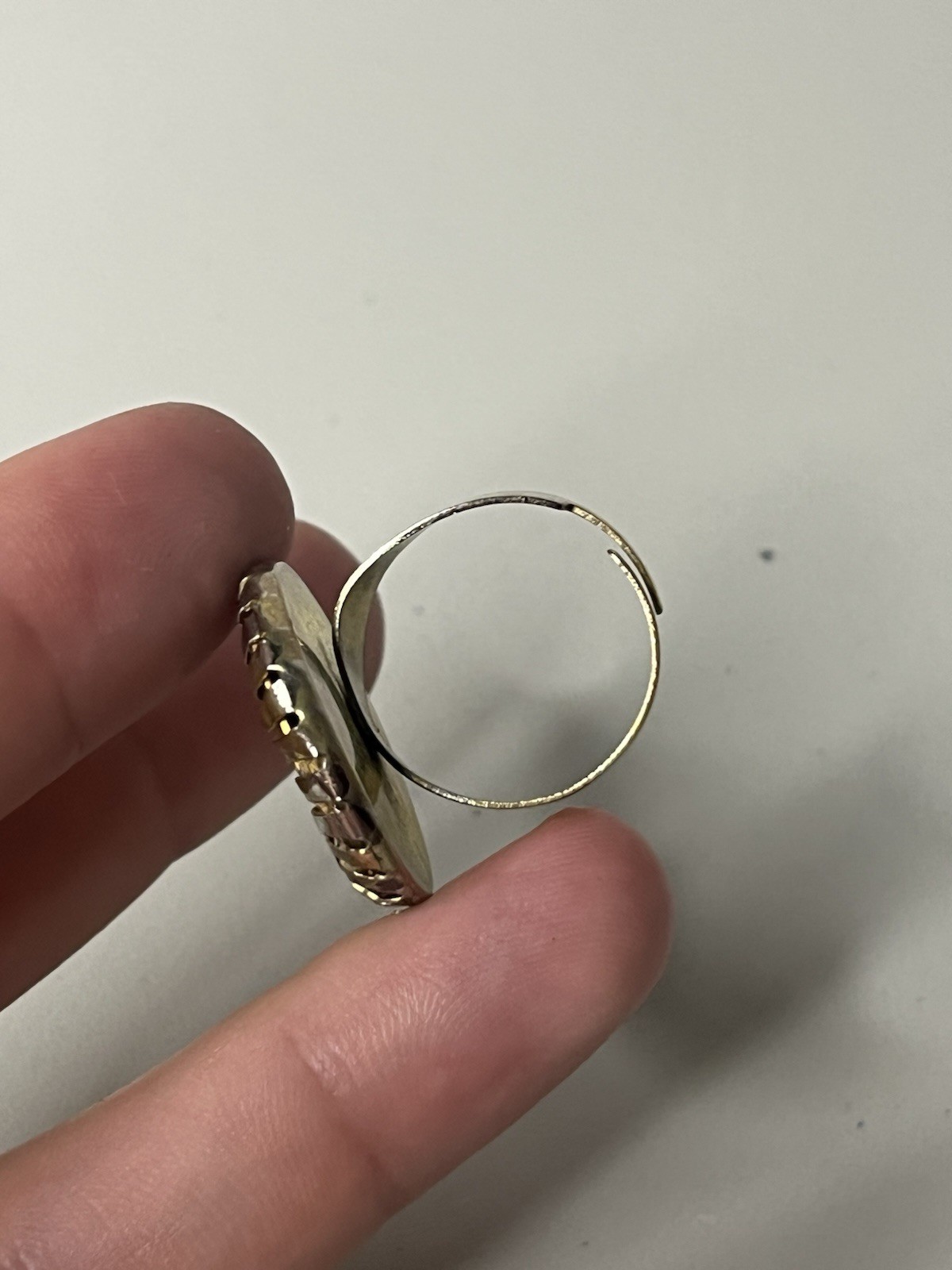 Steampunk Adjustable Ring with Soviet Watch Movem… - image 16