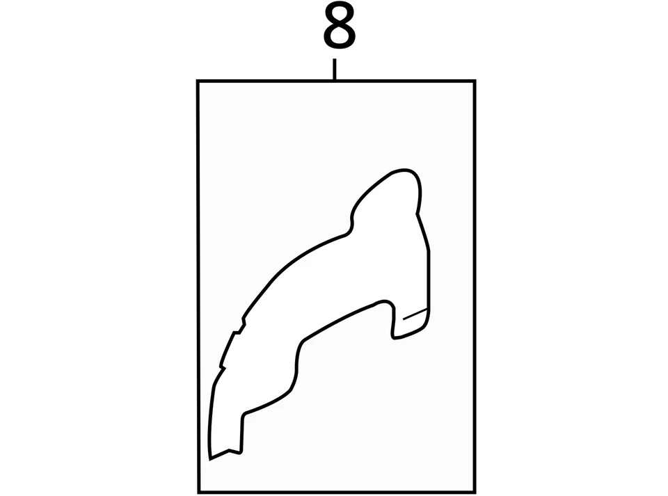 SE ADAPTA A PANEL CADILLAC SRX 2004-2009 ASM RR CON INR 25875793 - NUEVO FABRICANTE DE EQUIPOS ORIGINALES 25875793 Foto 3 de 3