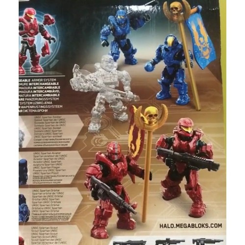 Mega Bloks Halo CNH04 Versus Troop Pack Collectible Figure Out of Print Toy Set - Picture 4 of 8