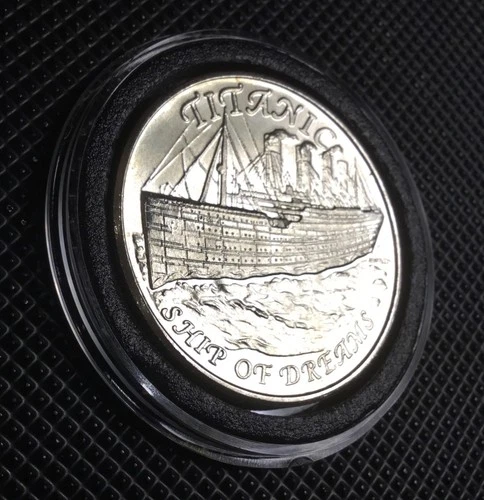 Titanic "Ship of Dreams" 1 Troy Ounce .999 Fine Silver