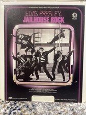 Vintage Elvis Presley In Jailhouse Rock CED MGM Video Disc