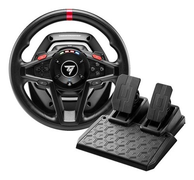 Thrustmaster T128 SimTask Farming Pack Schwarz USB Lenkrad + Pedale + Schalthebe
