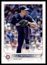 2022 Topps Kyle Hendricks Chicago Cubs #168