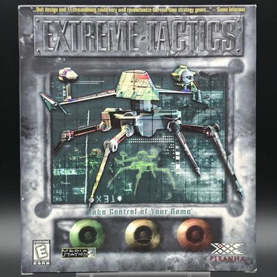 Extreme Tactics: Take Control of Your Game, 1998, Big Box, New & Sealed