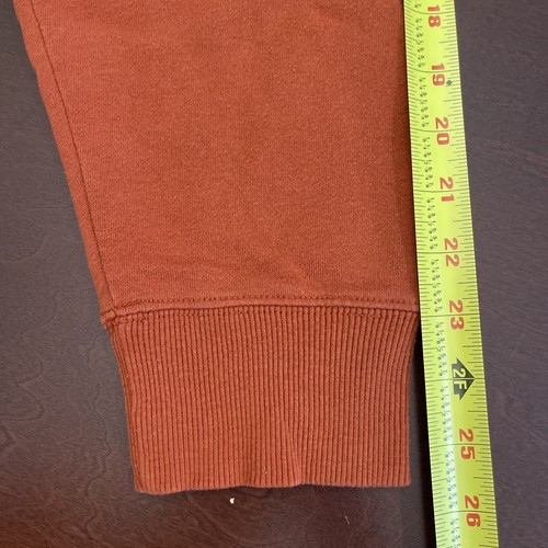 The North Face Hoodie Herren XXL Fleece Logo Pullover Orange Sweatshirt Sweater - Bild 9 von 10