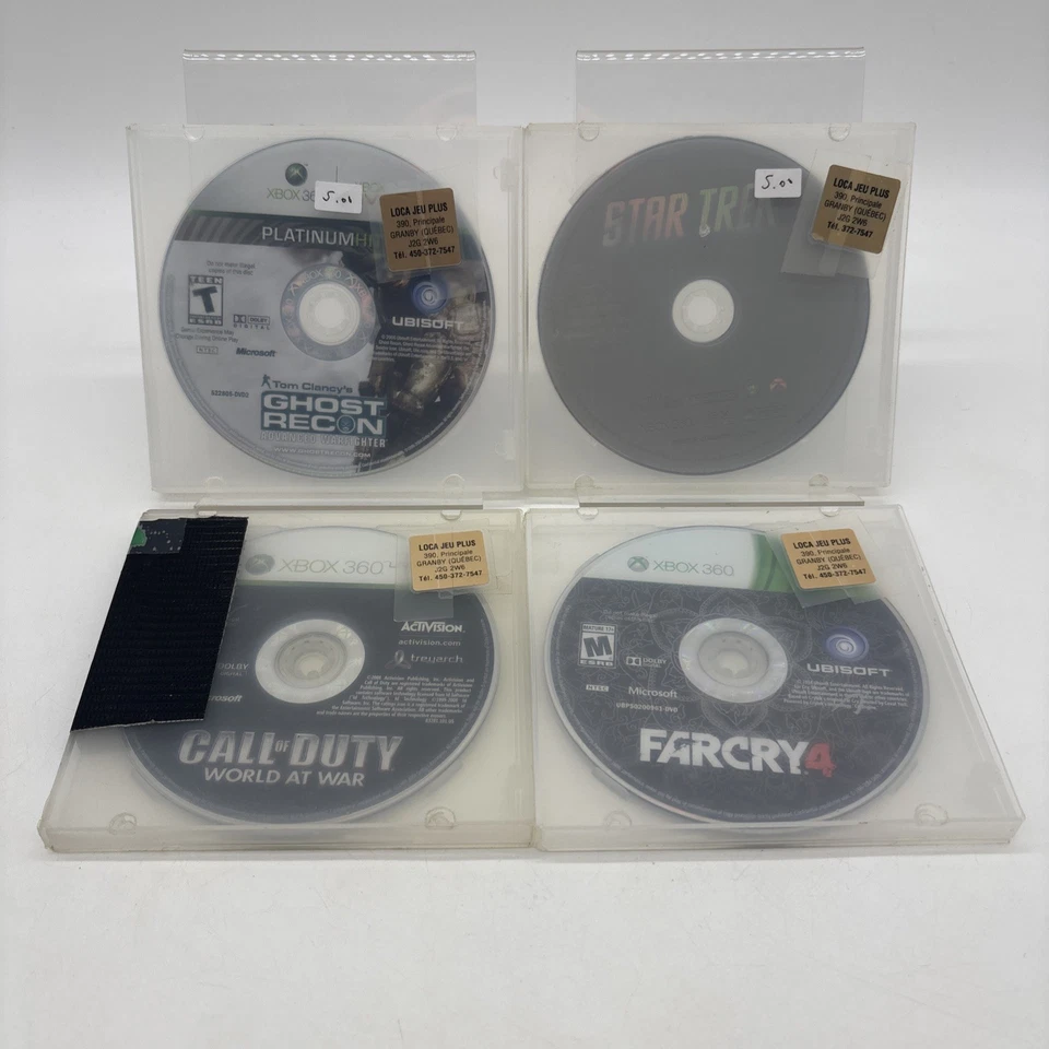 Lot of 25 Xbox PS2 PS3 Wii Game Discs Only - Various Condition - Untested - Image 3 of 4