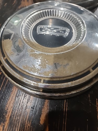 Set of 4 1968-1974 Vintage Ford Torino Fairlane Truck 10.5" Hub Caps Rim Covers - Picture 2 of 8