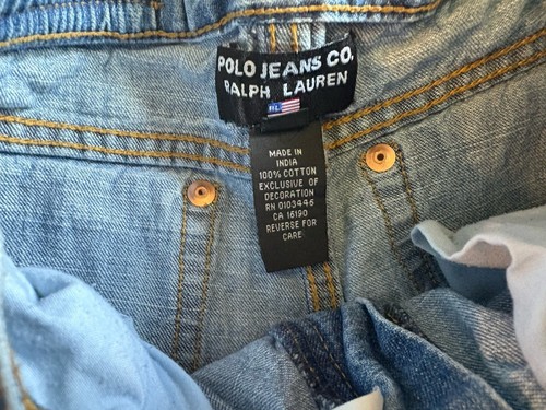 Ralph Lauren Jeans Vintage Kids Jeans.  Sz 5 - Picture 4 of 8