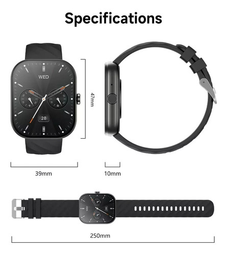 Alexa Smart Watch Men Women Fitness Tracker Blood Pressure Heart Rate Sport - 第 7/14 張圖片