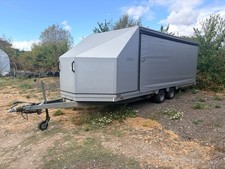 Car trailer, Moetefindt premium curtain side trailer