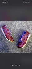 Bottega Veneta Red Purple Mesh Men's Athletic Sneakers Low Top Gum Sole