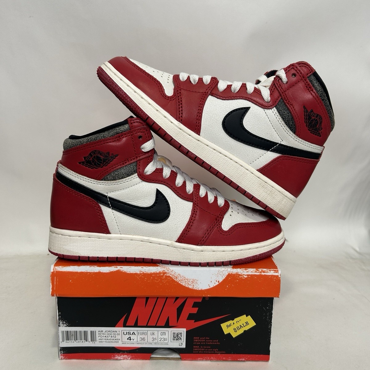 Nike GS Air Jordan 1 Retro High 23.5㎝ Amazon.com | Nike Youth Air Jordan 1 Retro High OG GS