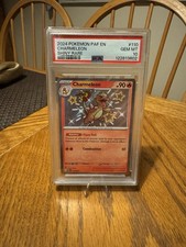 Pokemon 2024 Charmeleon Paldean Fates 110/091 Shiny Rare Holo PSA 10 English on eBay