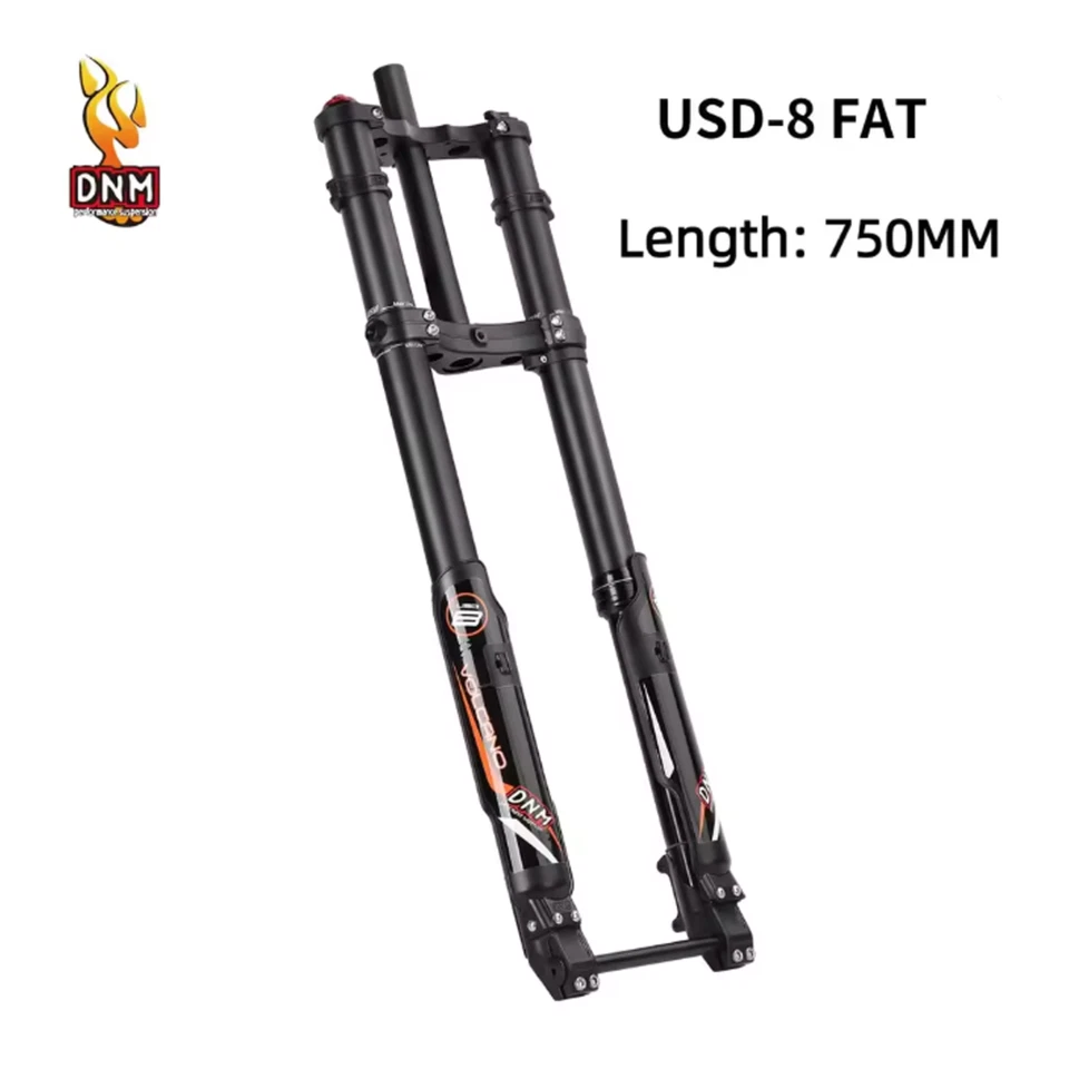 DNM USD-8FAT Suspension Fork 15x150mm, 26x4.0" Front Wheel and 26x4.0" Rear Rim - Image 3 of 4