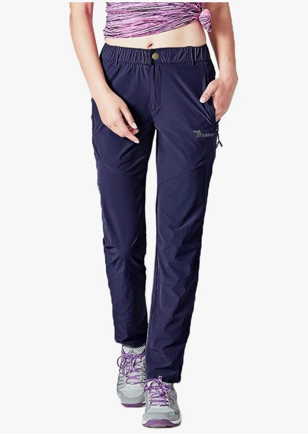 YSENTO Women's Hiking Trousers Outdoor Walking Lightweight Quick Dry Water Resis