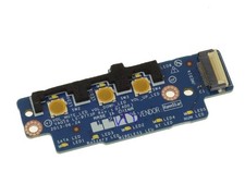 Dell OEM Precision M4800 Mute and Volume Buttons Circuit Board