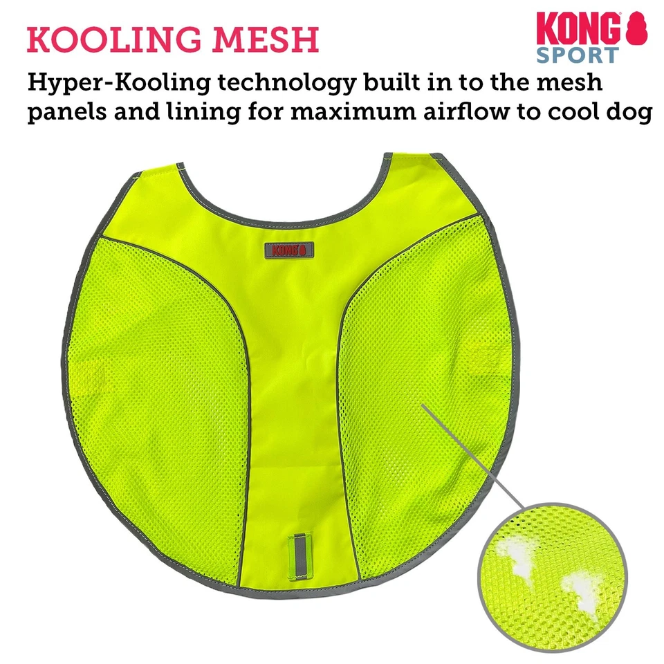Kong Reflective Dog Safety Vest Walking High Visibility Outdoor Harness - Image 4 of 4