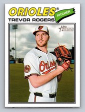 2026 Topps Heritage - Trevor Rogers #237 - Base Short Print - Orioles SP