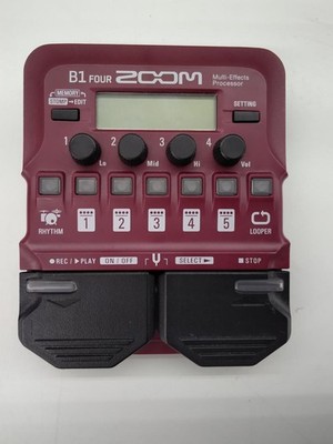 ZOOM B1 FOUR Multieffektpedal