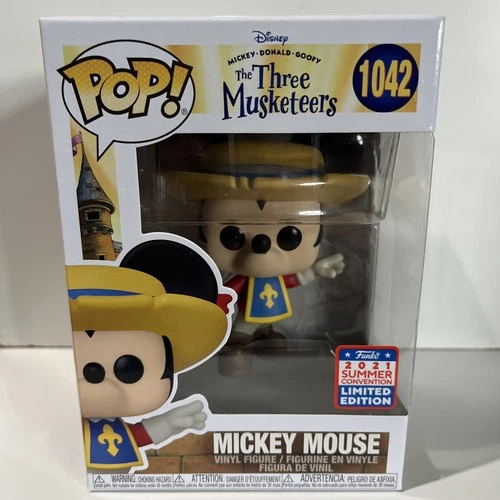 Funko Pop! Disney The Three Musketeers Mickey Mouse Vinyl Figure #1042