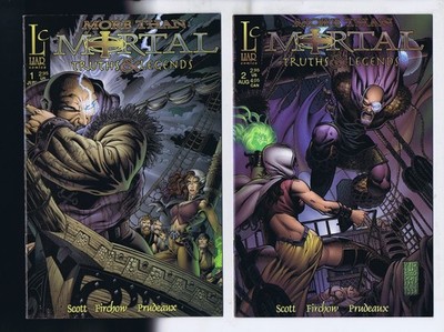 More Than Mortal: Truths & Legends 1 - 6 (Liar 1998) complete fantasy series