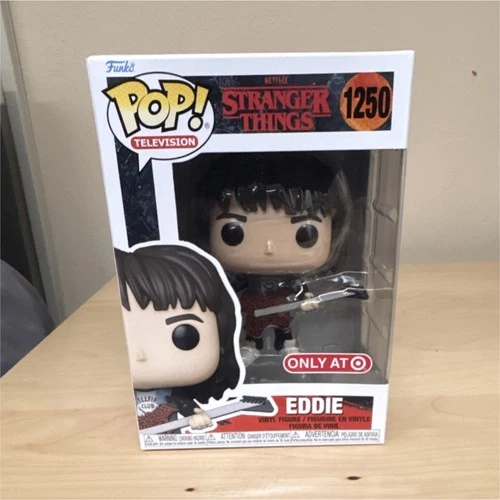Funko Pop! Vinyl Stranger Things Eddie #1250 Target Exclusive Television Figure