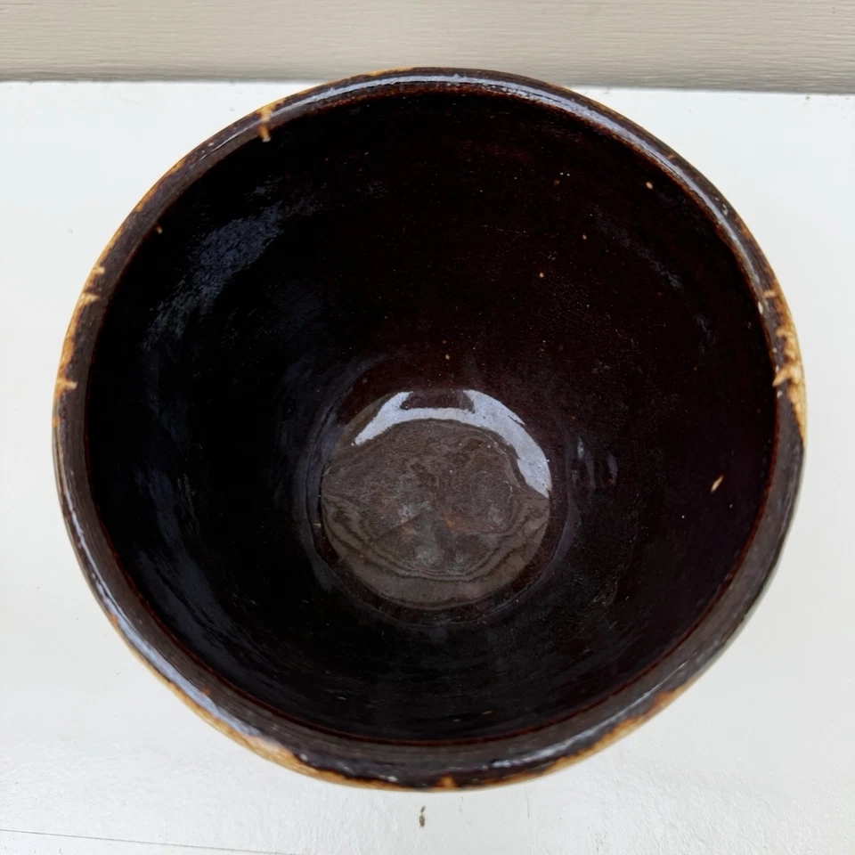 Vintage Robinson Ransbottom Pottery Sun and Moon Jardiniere Pot Planter 5” - Image 3 of 4