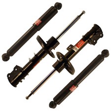 New Set of 4 KYB Excel-G Shocks Struts For Fiat 500 & 500L 2012-2017
