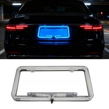Universal 12v Sedan Neon License Number Frame Blue Led Plastic Light For Car Tag Universal 12v Sedan Neon License Number Frame Blue Led Plastic Light For Car Tag