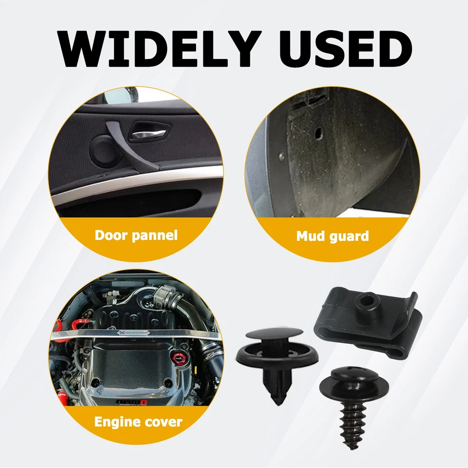 Крепежный элемент щиток брызговик двигателя зажим для крыла бампера для Toyota - Изображение 2 из 4