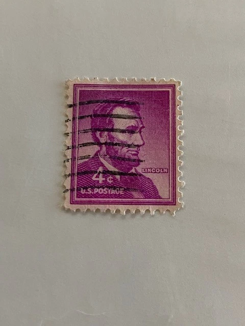 4 Cent Lincoln Stamp In Used Us Stamps (1901-Now) for sale | eBay