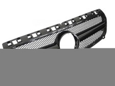 K&uuml;hlergrill Passend f&uuml;r Mercedes A W176 2012-2015 Frontgrill Schwarz Glanz