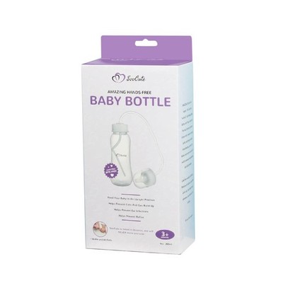 Hands-Free Baby Bottle - Traveling Baby Bottle 9 oz ( 1 Pack - Soo Cute )