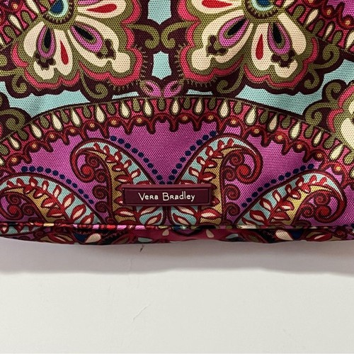 Vera Bradley Umhängetasche in lila und rosa mit elegantem Design - Bild 3 von 7
