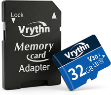32GB Micro SDHC Card with SD Adapter, A1 Micro SD Card up to 100 Mb/S for Androi
