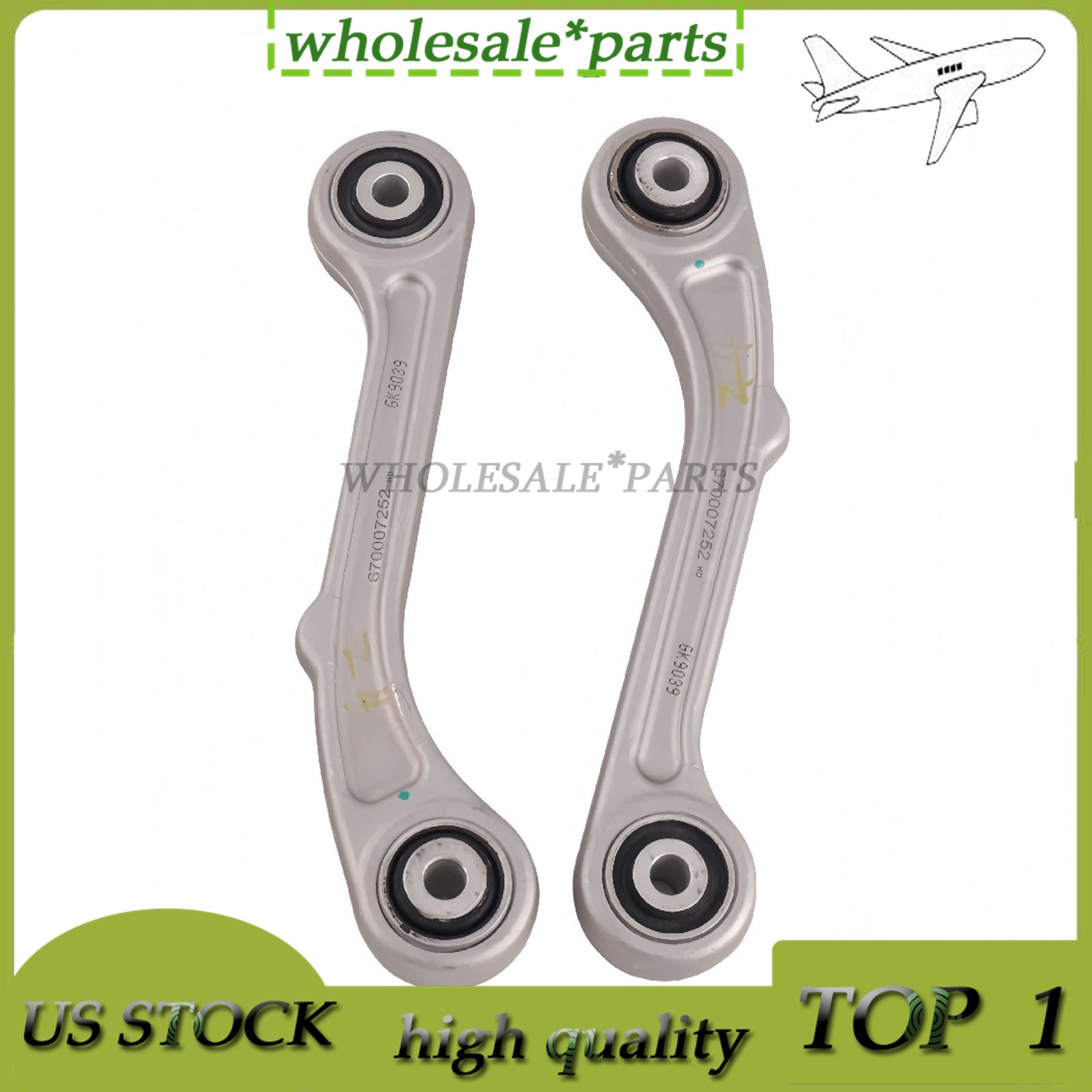 Fits Maserati Ghibli Quattroporte 14+ 2X Rear Upper/Lower Control Arms 670007252