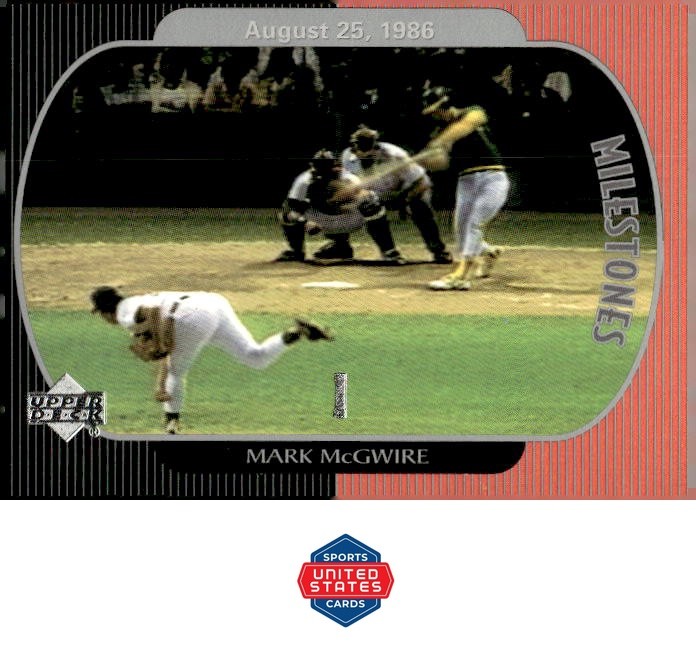 1999 Upper Deck Mark McGwire 500 Home Run #1 Mark McGwire