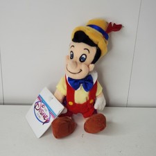 Disney Store Pinocchio Mini Bean Bag Plush Doll 8" NWT New With Tags