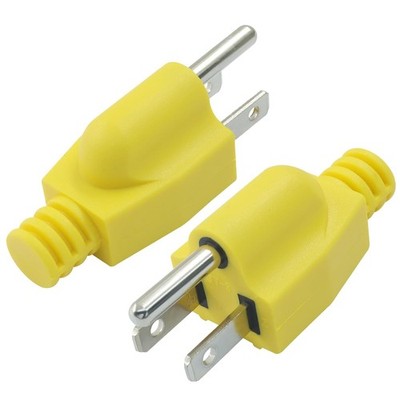 Neutral Ground Bonding Plug 2 Pack Yellow Portable Inverter Generator Accessory