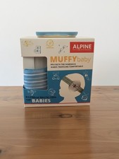 Muffy Baby Maximum Ear Protection Anti-Slip Black for Ages 0-36 Months