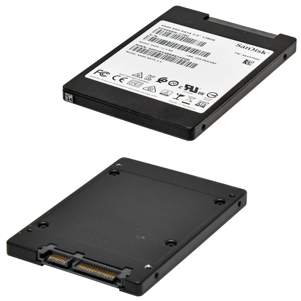 SanDisk SSD X400 256GB 2.5 Zoll SATA III Solid State Drive SD8TB8U-256G-1001