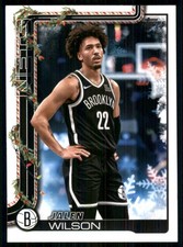 2025-26 Topps Holiday #H11 Jalen Wilson Brooklyn Nets 54245