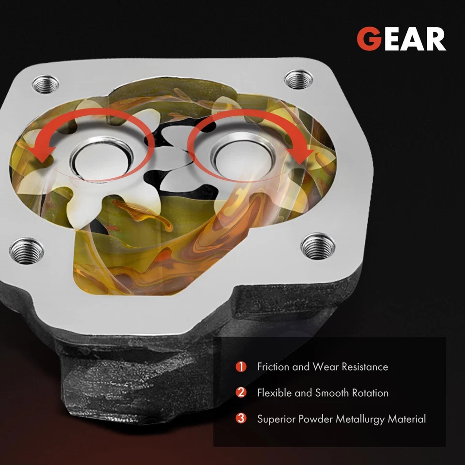 Engine Oil Pump for Mitsubishi Montero 1994 1995 1996 3.5L Naturally Aspirated - Image 4 of 4